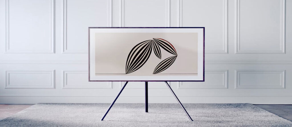 The Frame Tv Which Looks Like A Framed Artwork Interior Designer The Frame Tv
