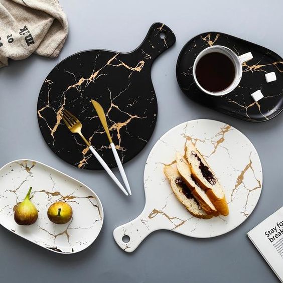 marble kitchen tools