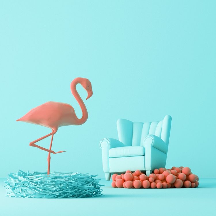 pantone living coral