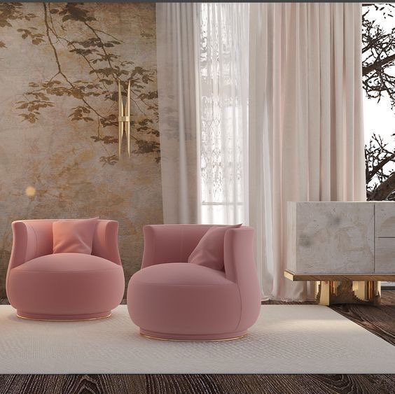 modern armchair